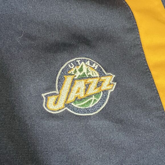 Utah Jazz NBA Basketball Full Zip Warm Up Track Jacket Men's Size Small - Picture 4 of 7